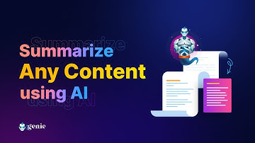 How to use AI to Summarize Content for TL;DR || Paragraph Compression || GetGenie AI