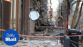A look at the destruction in downtown Nashville after bombing