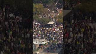 No Kings protest in Louisville, KY - Oct. 18