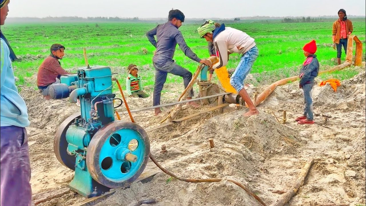 12 Hours Pump Water Engine Setup 