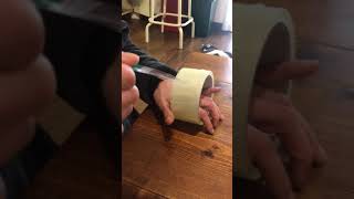 音が出にくいOPPテープ再利用してみた