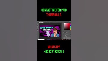 Tech Thumbnail Tutorial In Photoshop 2024 #shorts #short #thumbnail #socialmedia #photoshop