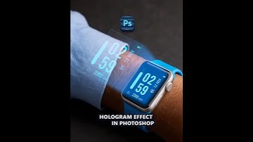 How to make hologram effect in Photoshop
