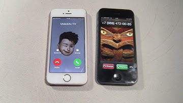 Double Incoming call at the Same Time ios 6 VS  ios 14