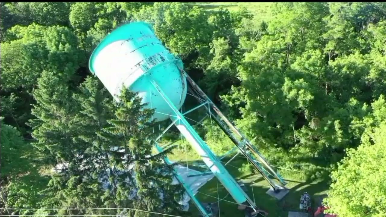 Water tower demolition reversd pt.3