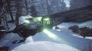 unreal engine 4.27 : animation in the snow