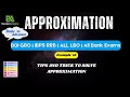 Approximation | Example 12 | Approximation Trick for Bank Exams | BOI GBO | PNB LBO | #BankersAspire