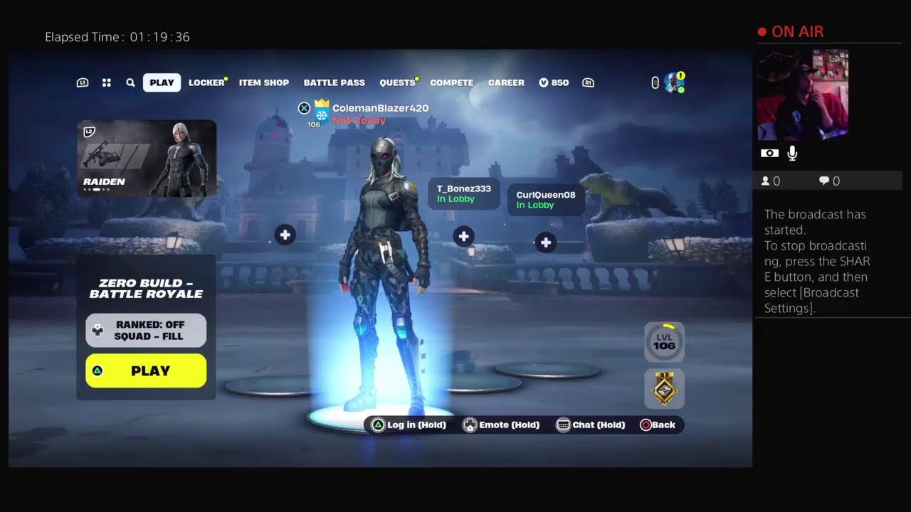 Fortnite Vibes 78Subs/100!Subs‘   BongTokes‘ & Huskies‘ Ps4 Rated R' 18+ V.D.I.A.