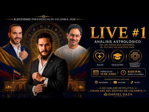 Astrological Analysis of Presidential Candidates 2026 - Ivan Cepeda / Abelardo de la Espriella