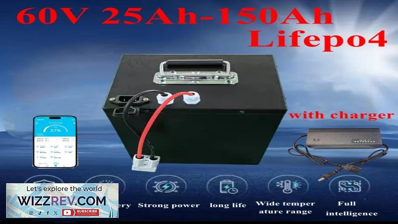 100Ah 60V 60Ah 80Ah 30Ah 60V 40Ah 150Ah 120Ah lifepo4 Lithium battery