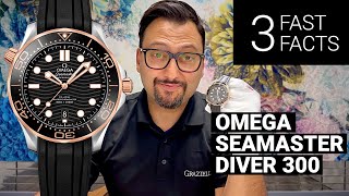 3 Fast Facts - Omega Seamaster Diver 300M