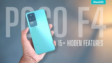 Poco F4 Best Hidden Features🔥 | Poco F4 Best Features, Tips and Tricks ft. MIUI 13