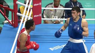 Turabek Khabibullaev (UZB) vs. Juan Ortiz (COL) World Olympic Qualifiers 2024 QF's (80kg)