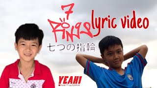Thành Đạt Lê Thành Đạt - 7 Rings Official Lyrics Video