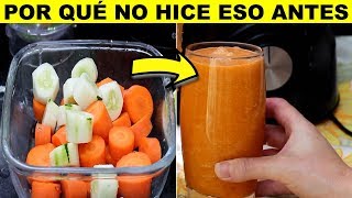 JUGO de ZANAHORIA y PEPINO: Nunca Imaginé Que Fuera Tan Bueno Para El Hígado y Los Riñones