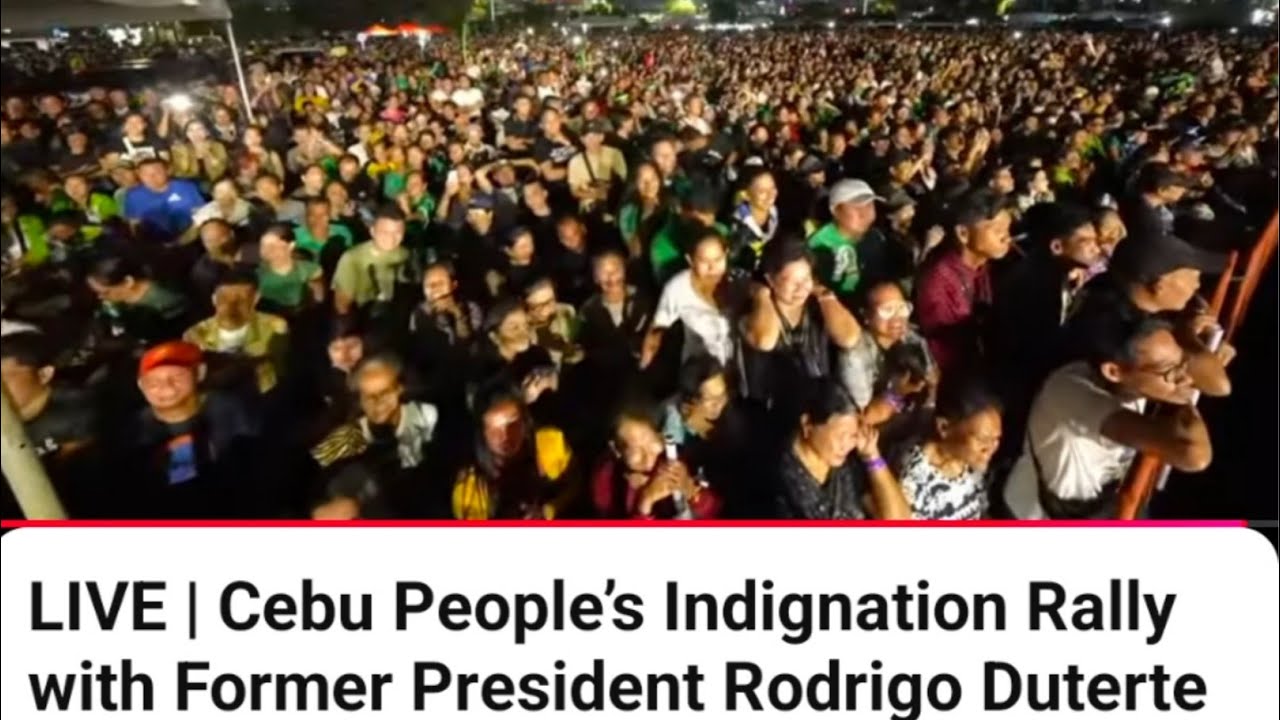 Duterte Rally In Cebu DUTERTE NEWS!! INDIGNATION RALLY IN CEBU!!!!! - YouTube