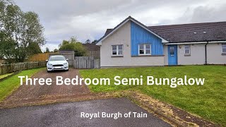 Three Bedroom Semi Detached Bungalow - Popular Highland Town Of Tain