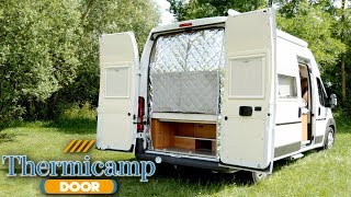 Montage de l&#39;isolant Thermicamp® DOOR - Clairval Accessoires camping-cars et fourgons 2018