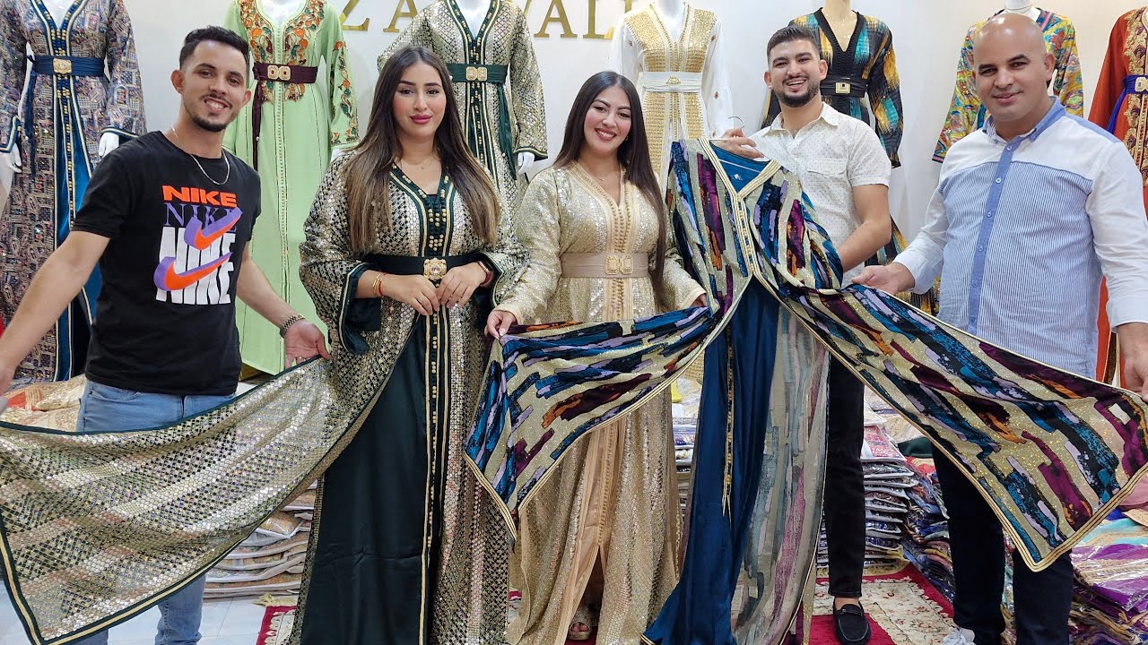 الزروالي يحطم الأسعار صدمة تكاشط399dh الحرير او 150dhالقفطان 