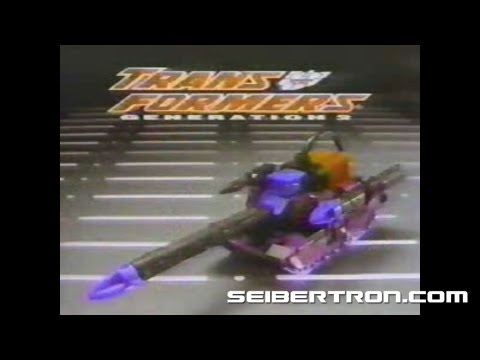 Transformers G2 Combat Hero Megatron and Optimus Prime Generation 2 commercial #2