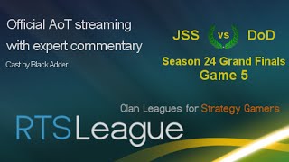 JSS vs. DoD, Game 5 - Age of Mythology: The Titans Clan League, Season 24 - Grand Finals screenshot 1