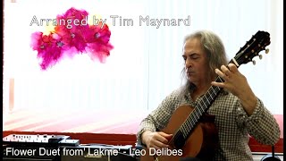 Flower Duet  from Lakme by Leo Delibes (for solo guitar)