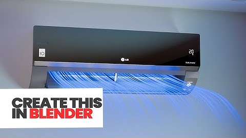 "AC Air Flow Tutorial | Realistic Air Simulation in Blender (Step by Step)"