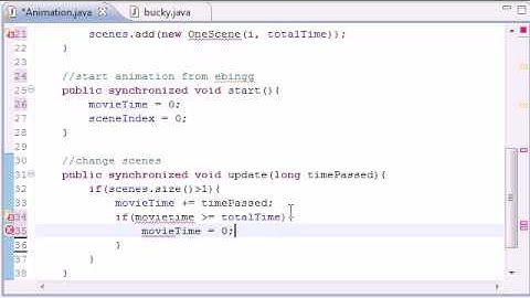 Java Game Development - 9 -  Changing Scenes