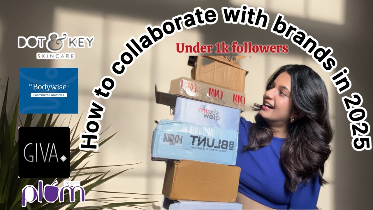 How to COLLABORATE with BRANDS on INSTAGRAM | How to get PAID COLLABORATION