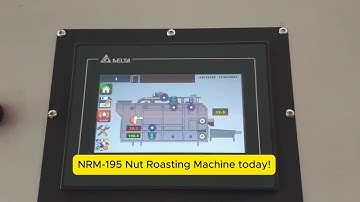 NRM-195 Nut Roasting Machine: High Capacity, Perfect Results!