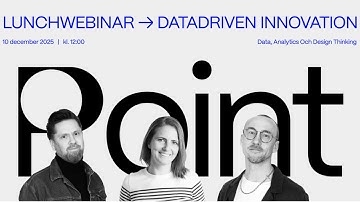 Datadriven innovation: Så bygger du med data och design (2025)