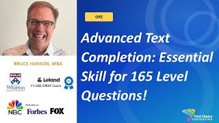 The One Strategy to Crush GRE Text Completion | 165 Level Questions