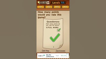 Super Brain level 33 answer