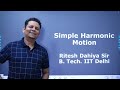 Simple harmonic motion  neet physics 2023 crash course