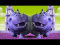 Walking Clock and Hippo are Starving - Sponsored by Gamavision Csupo Effects