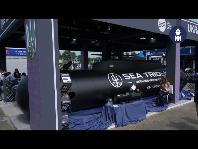 Ukraine’s Massive New Underwater Drone: Sea Trident ST-1000