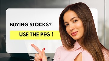 Buy the best stocks using the PEG Ratio