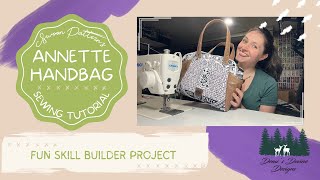 Perfect Everyday Handbag Pattern: The Annette by Swoon Patterns