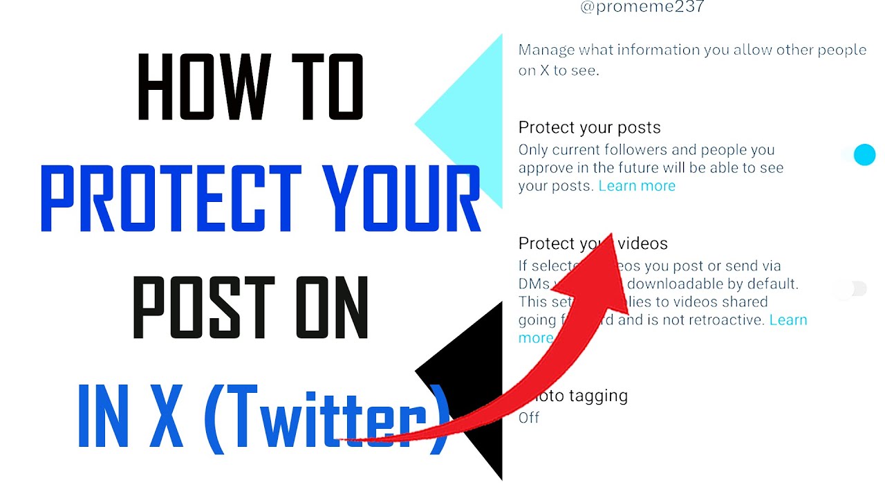 How to protect your Post On X - Full Guide - YouTube