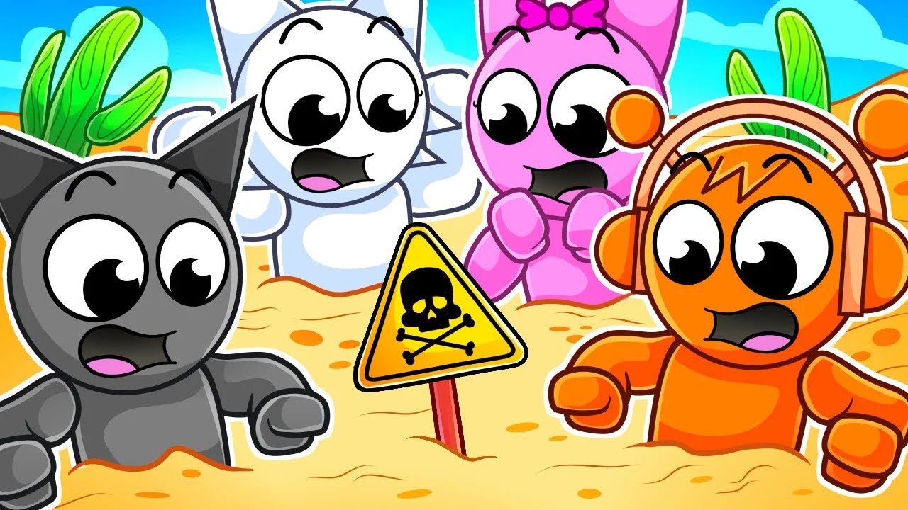 Can SPRUNKI ESCAPE ALL QUICKSAND TRAPS In Roblox?