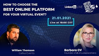 How to choose the best online platform for your virtual event?