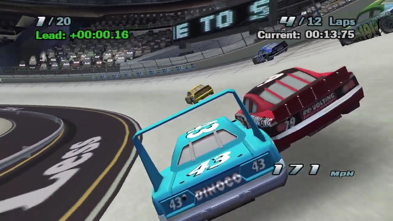 Cars: The Video Game Gameplay. Чашка поршня №6.