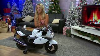 Playtastic Original BMW-lizenziertes elektrisches Kindermotorrad BMW K1300 S ⁨@PEARL-TV