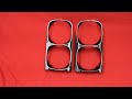 1969 GTO Headlight Bezels