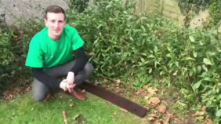 How to install Flexi Border garden edging