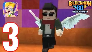 Blockman GO - Gameplay Walkthrough Part 3 - Rainbow Parkour (iOS, Android)