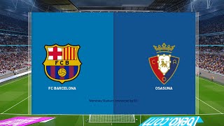 Barcelona vs osasuna - laliga santander ...