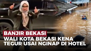Dedi Mulyadi Tegur Keras Istri Wali Kota Bekasi, yang Nginap di Hotel Saat Banjir | OneNews Update