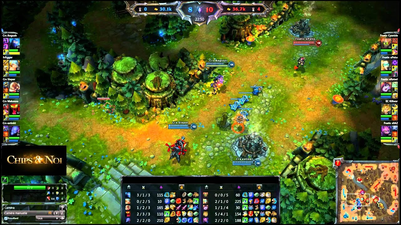 (HD209 chaudcapic) Fnatic vs Curse.eu - League Of Legends Replay [FR]