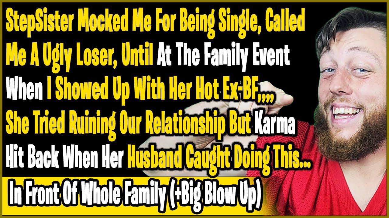 Сводная сестра насмехалась надо мной всю мою жизнь, потому что я была одна. Называла меня уродлив...